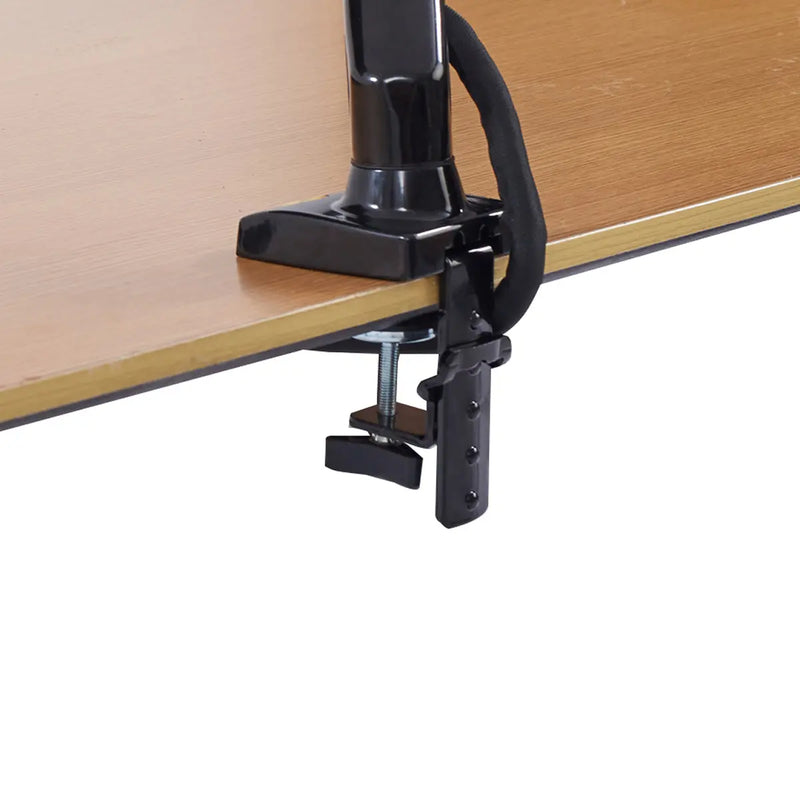 North Bayou F80 Full Motion Swivel Arm Gas Strut LED Monitor TV Desk Mount Stand for 17-30" Display North Bayou