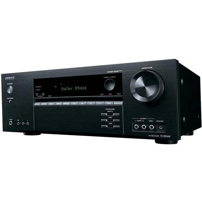 Onkyo TX-SR444 7.1-Channel A/V Receiver With HDMI Video Up-Conversion Onkyo