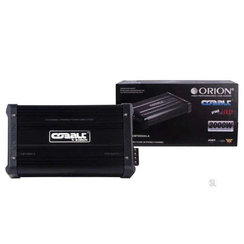 Orion CBT2000.4 4 Channel Class AB Amplifier 2000 Watts Car Amplifier Orion