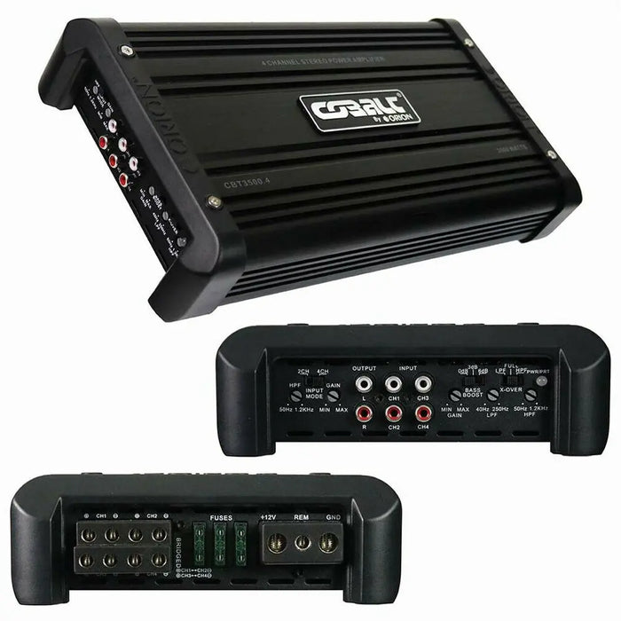 Orion CBT3500.4 4-channel Class AB Car Audio Amplifier 3500W Max Music Power Orion