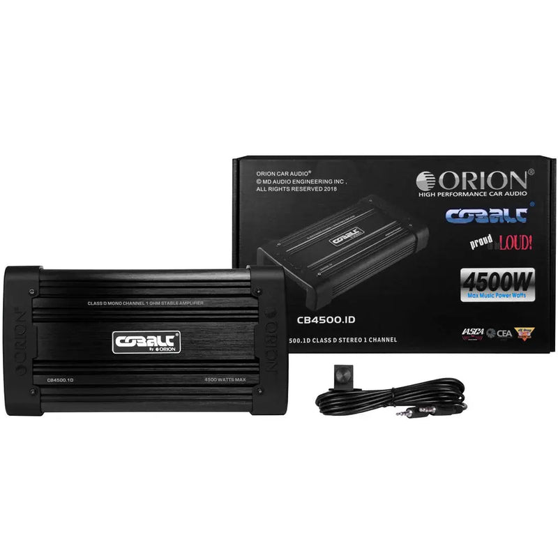 Orion CBT4500.1D Mono Block Class D Compact Car Audio Amplifier 4500W Max Orion