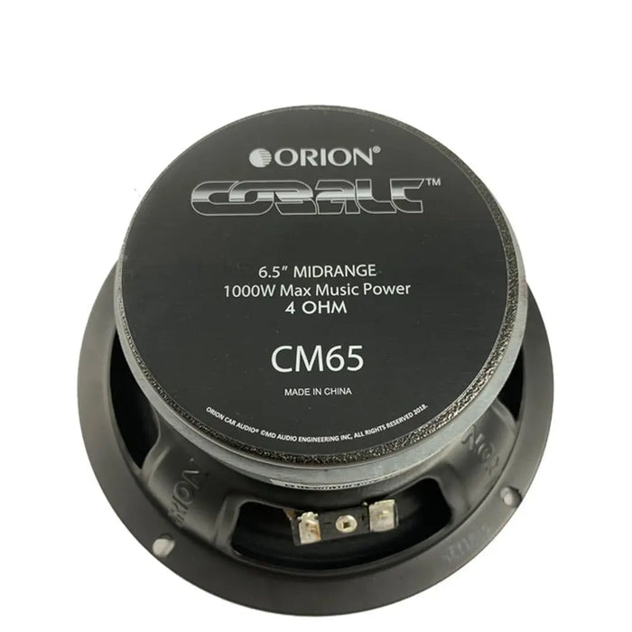Orion CM65 Midrange Speakers 1000W Max Music Power High Efficienc