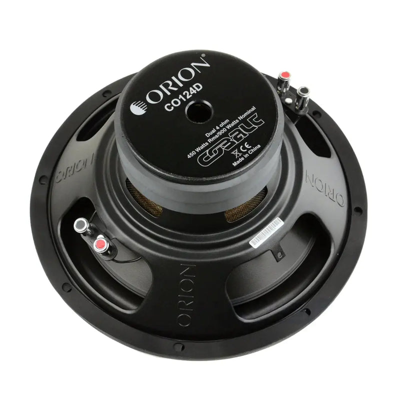 Orion CO124D Cobalt Series 12" Dual 4 Ohm 1800 Watts Max Car Subwoofer 12 Inch (Each) Orion