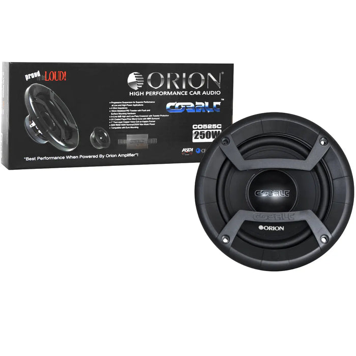 Orion CO525C 5.25" 250W 2-Way Cobalt Series Component Car Speaker System (Pair) Orion