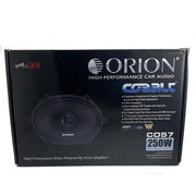 Orion CO57 5"x7" 250Watts Max 2 Way Cobalt Series Car Audio Coaxial Speakers 5x7 (Pair) Orion
