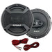 Orion CO653 6.5" Inch Cobalt Series 3 Way Full Range Coaxial Speakers 300 Watts (Pair) Orion