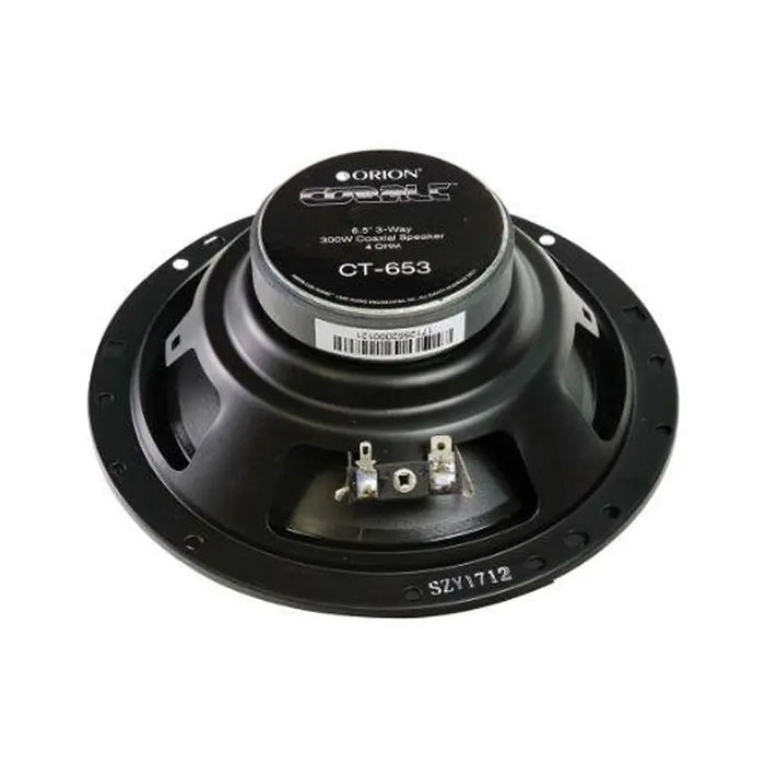 Orion CT-653 6.5" 3-Way 300 Watts Max Power 4 Ohms Coaxial Speaker (2 pairs) Orion