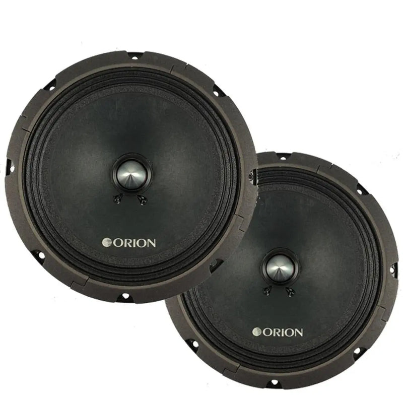 Orion CT-M8 8" High Efficiency Midrange Speakers 900 Watts Max 4 Ohm Cobalt CTM8 (Pair) Orion
