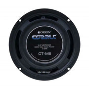 Orion Cobalt Series CT-M6 6.5" 600 Watts Max High Efficiency 4-Ohm Midrange Speakers (Pair) Orion