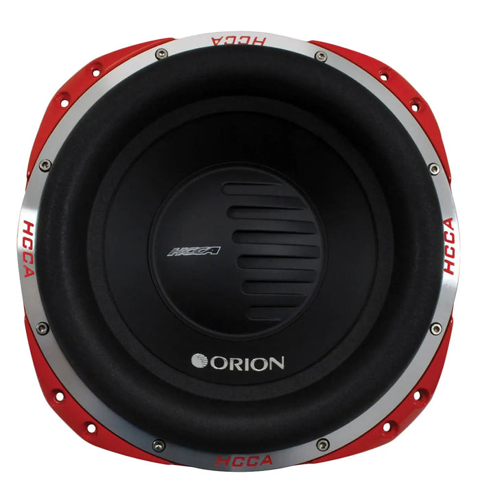 Orion HCCA122 12" Dual 2 Ohms 5000W Nominal Power DVC Car Subwoofer 2500 Watts RMS (Each) Orion