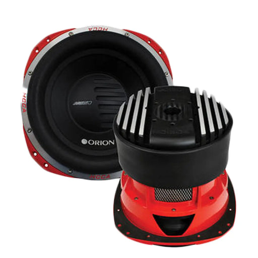 Orion HCCA122 12" Dual 2 Ohms 5000W Nominal Power DVC Car Subwoofer 2500 Watts RMS (Each) Orion