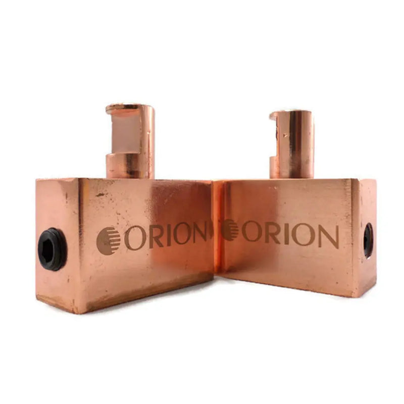 Orion W10-2X0-CCBL Wired Converter 1 Male 0 Gauge to 2 Female 0 Gauge Red Copper Block (Pair) Orion
