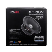 Orion XTX1058 10" High Efficiency Mid Range Speaker 2000 Watts 8 Ohm (Each) Orion