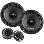 Orion XTX858 8" 1600W Midrange Speaker and Orion CTW2.0NEO 3.8" 400W Tweeters Combo (Pair) Orion