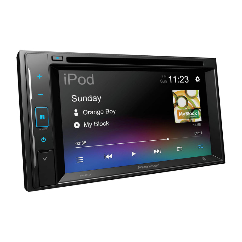 Pioneer AVH-241EX 6.2" Multimedia Resistive Touchscreen DVD Receiver Bluetooth