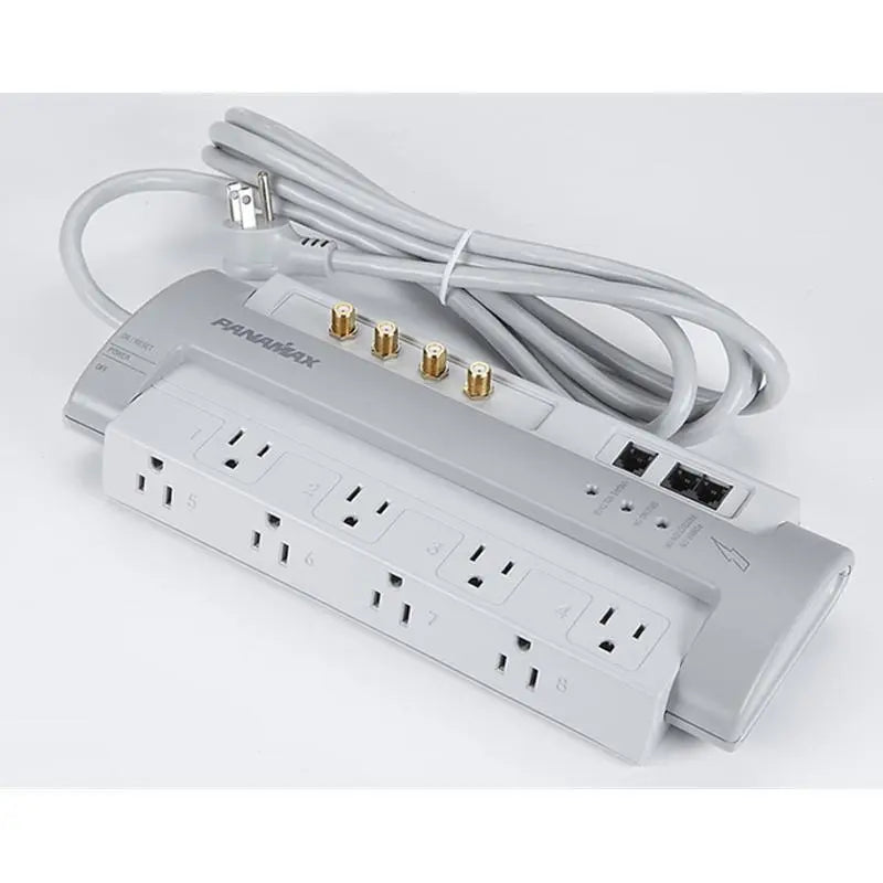 Panamax M8-AV 8 Outlet Home Theater Power Management Surge Protection Panamax