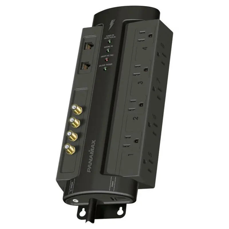 Panamax M8-AV-PRO Black Home Theater Power Management Surge Protection Panamax