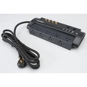 Panamax M8-AV-PRO Black Home Theater Power Management Surge Protection Panamax