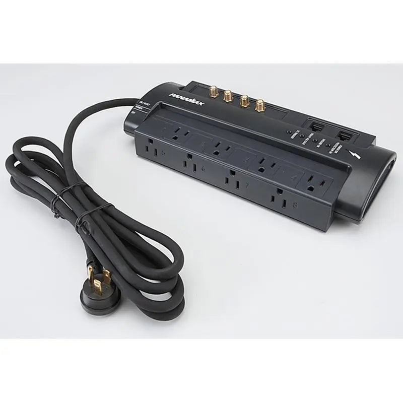 Panamax M8-AV-PRO Black Home Theater Power Management Surge Protection Panamax