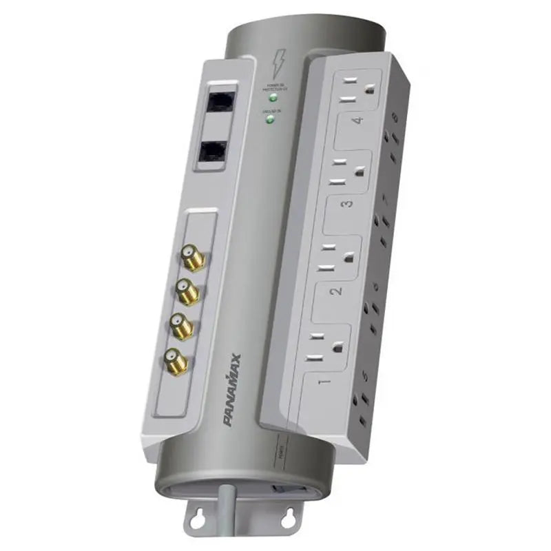 Panamax PM8-AV 8 Outlet Home Theater Power Management Surge Protection Panamax