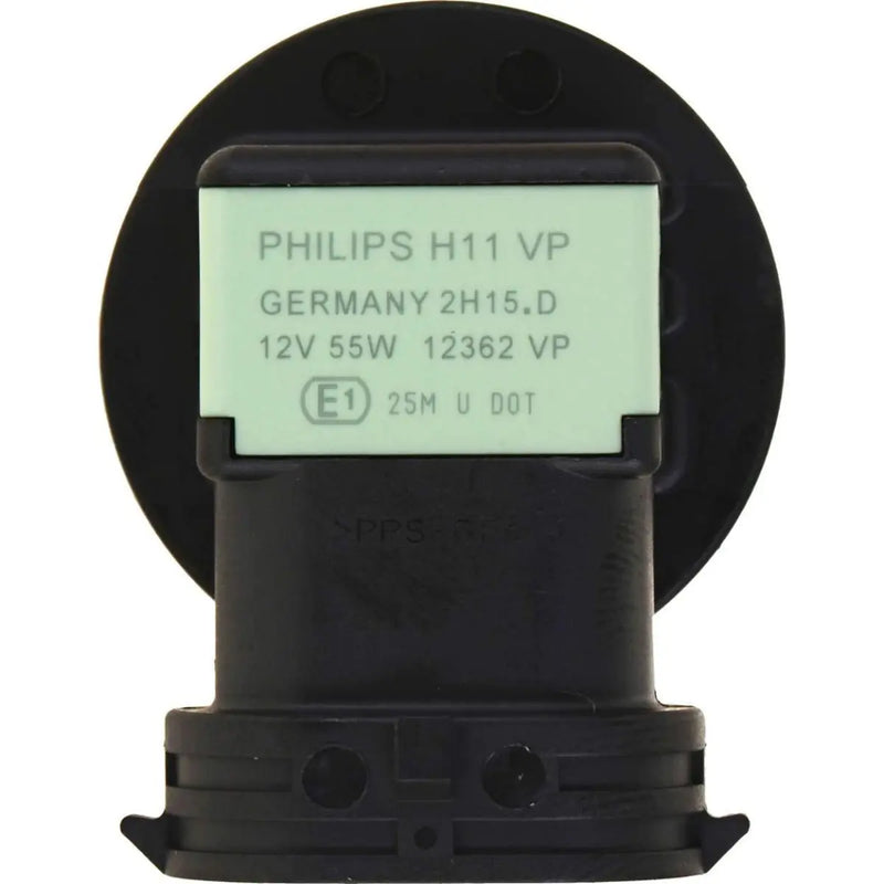 Philips 12362VPB2 H11 55 Watts Vision Plus Upgrade Headlight Bulb with 60% More Vision- Pack of 2 Philips