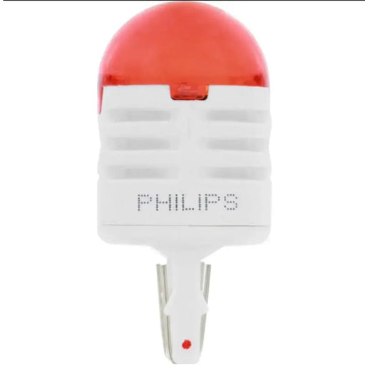Philips 7443RULRX2 Red LED Bright Reverse Back Up Tail Brake Stop Turn Light Bulb pair Philips