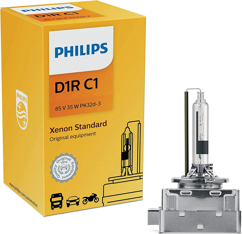 Philips D1R C1 35W 85V Xenon Standard HID Car Automotive Headlight Bulb (Pack of 1) Philips