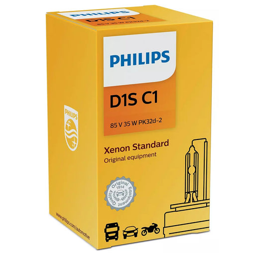 Philips D1S C1 35W 85V Xenon Standard HID Car Automotive Headlight Bulb (Pack of 1) Philips