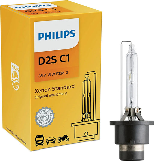 Philips D2S C1 35W 85V Xenon Standard HID Car Automotive Headlight Bulb (Pack of 1) Philips