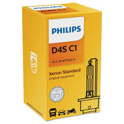 Philips D4S C1 35W 42V Xenon Standard HID Car Automotive Headlight Bulb (Pack of 1) Philips
