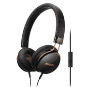 Philips SHL5305BK/28 Fixie Series Stereo Headphones with Universal Mic & 28 3.5mm Cable Philips
