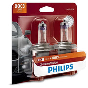 Philips X-treme Vision 9003 67/60 Watts Halogen Headlight Bulb (pair) Philips