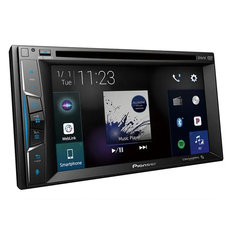 Pioneer AVH-1500NEX 2-DIN Touchscreen Multimedia DVD Receiver with 6.2" Display Pioneer