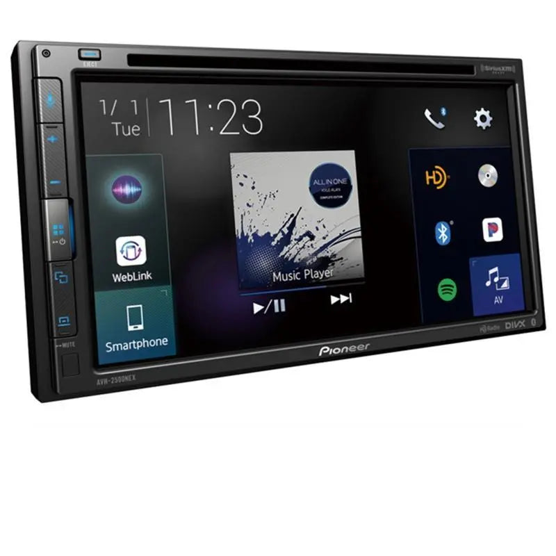 Pioneer AVH-2500NEX 2-DIN Touchscreen Multimedia DVD Receiver with 6.8" Display Pioneer