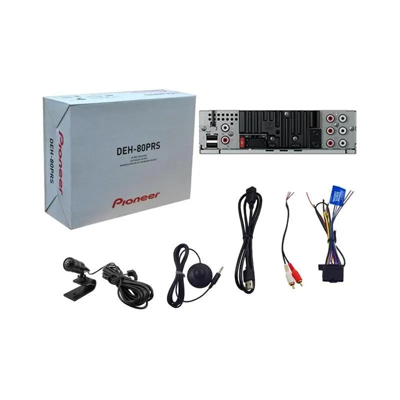 Pioneer DEH-80PRS 3Way Crossover DSP,CD Bluetooth USB AUX SD — The