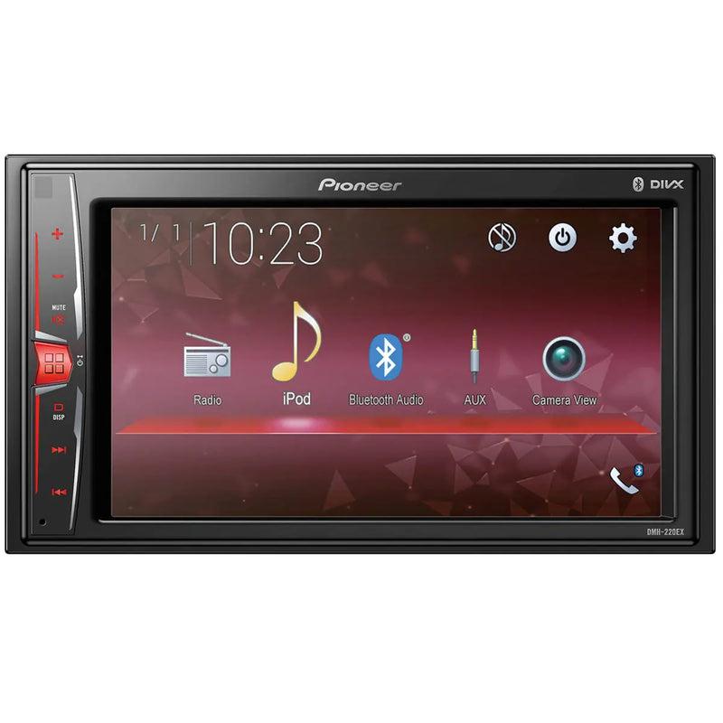Pioneer DMH-220EX Bluetooth Digital Multimedia Receiver with 6.2" WVGA Touchscreen Display Pioneer