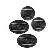 Pioneer TS-A1670F TS-A6970F 6.5" 3-Way and 6x9" 5-Way A-Series Coaxial Speakers Pioneer