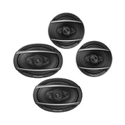 Pioneer TS-A1680F TS-A6990F 6.5" 4-Way 6x9 5-Way A-Series Coaxial Speakers Combo Pioneer
