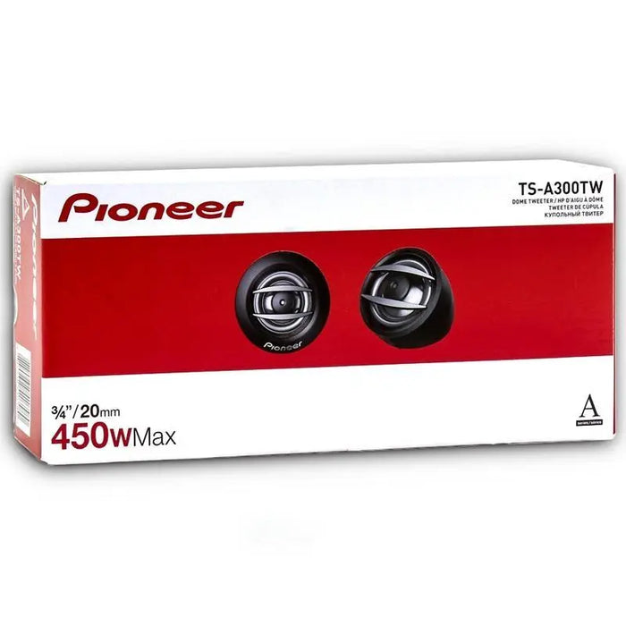 Pioneer TS-A300TW A-Series 20mm 450 Watt Component / Dome Tweeter Pioneer