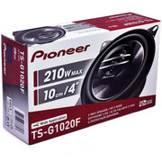 Pioneer TS-G1020F 4" inch 2-Way 210 Watts G-Series Coaxial Speakers Pioneer