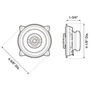 Pioneer TS-G1020S G-Series 4" 2-Way 210W Cone Woofer Coaxial Speakers Pioneer
