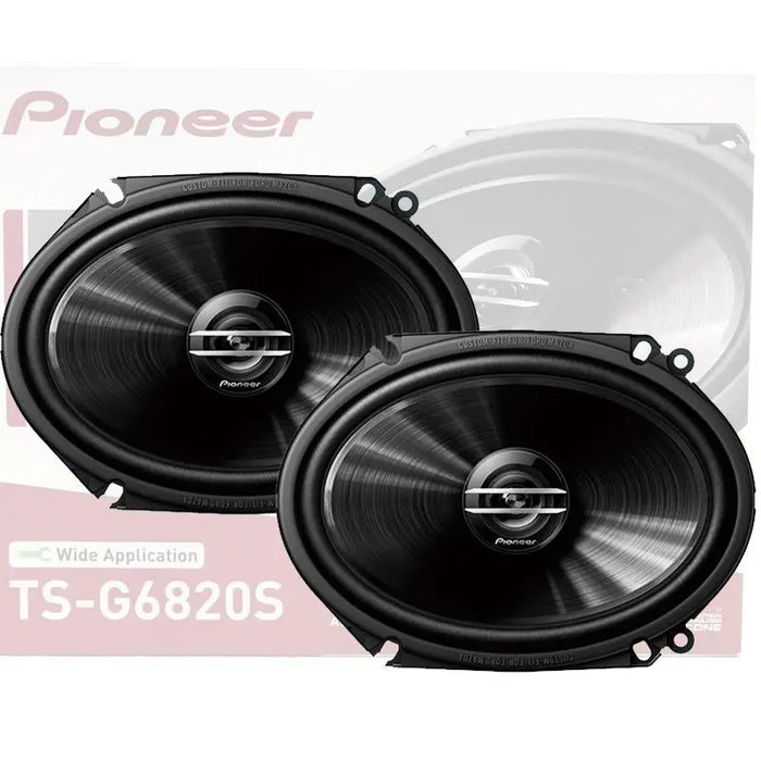 Pioneer TS-G6820S 6" x 8" Inch 250Watts Coaxial Car Audio Speakers 2Way G-Series Pioneer