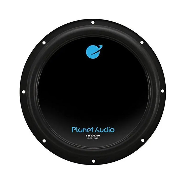 Planet Audio AC10D Dual 4 Ohm Voice Coil 10" 1500 Watt Car Subwoofer Planet Audio
