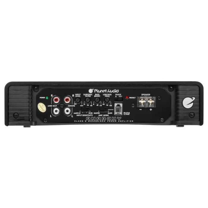 Planet Audio AC3000.1D 3000W Monoblock Car Amplifier + 1/0 AWG Amp Kit Planet Audio