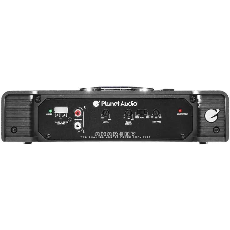 Planet Audio AC600.2 Anarchy 600W 2-Channel Full Range Car Amplifier Planet Audio