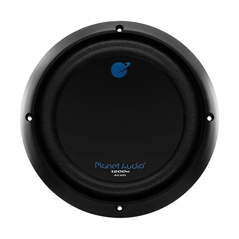 Planet Audio AC8D 8" Dual Voice Coil 4 Ohm 1200 Watt Car Subwoofer Planet Audio