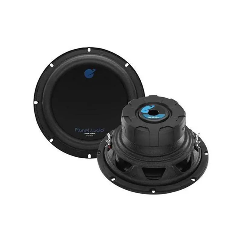 Planet Audio AC8D 8" Dual Voice Coil 4 Ohm 1200 Watt Car Subwoofer Planet Audio