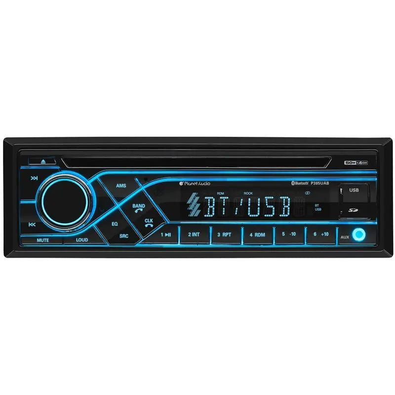 Planet Audio P385UAB Single DIN In Dash Bluetooth CD AM/FM Receiver Pioneer