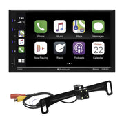 Planet Audio P70CPA-C 6.75 Inch Bluetooth Apple CarPlay Android Auto Digital Media Receiver Planet Audio