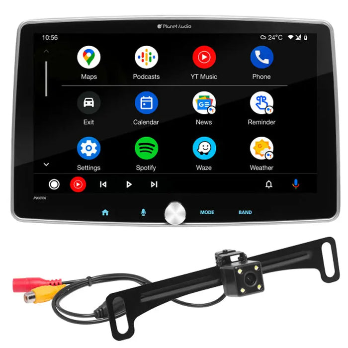 Planet Audio P90CPAC Car Receiver 9" Single DIN Touch Screen w/ Apple CarPlay Planet Audio